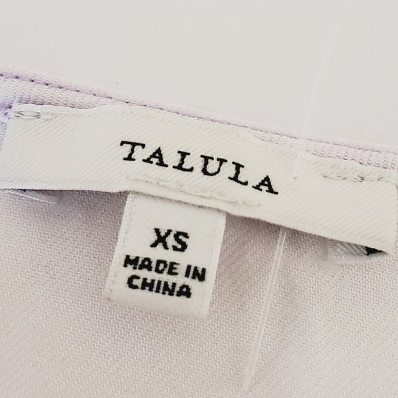 ARITZIA TALULA Dip Dye White Purple Lounge Dress - Picture 6 of 9